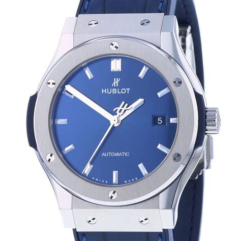 hublot classic fusion limited edition blue|Hublot classic fusion titanium 42mm.